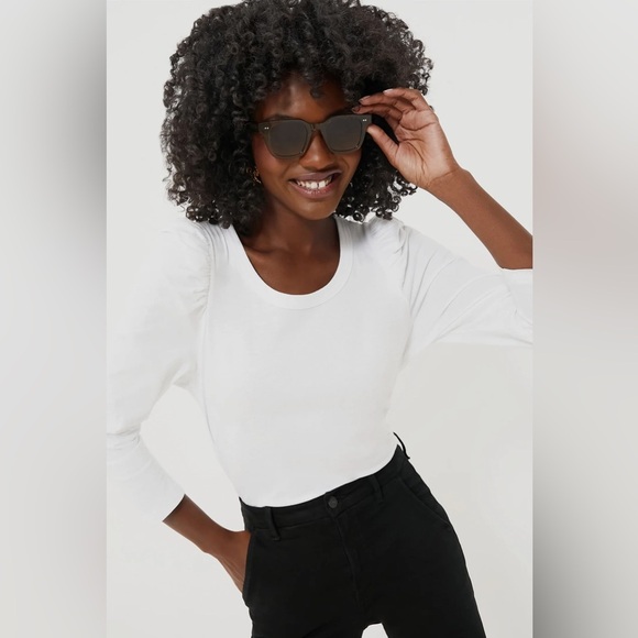 Pomander Place White Vesty Long Sleeve Crewneck, Size L - Picture 1 of 13